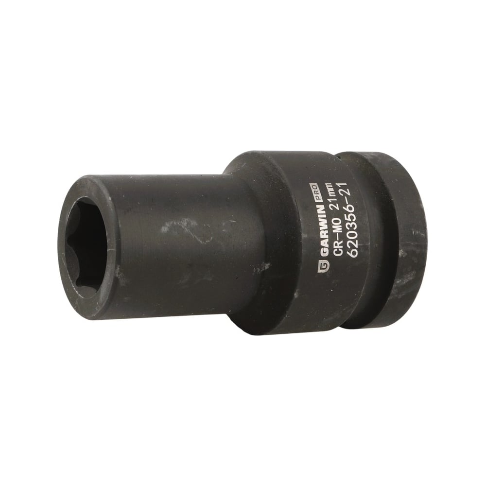 Изображение товара Головка торцевая GARWIN 1, 21 мм, 6-гранная, ударная, глубокая 620356-21
