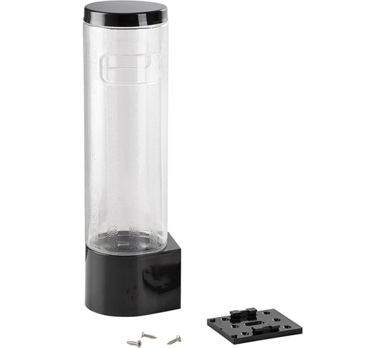 Изображение товара Держатель для стаканов AEL SM-01 на шурупах, черный 73057