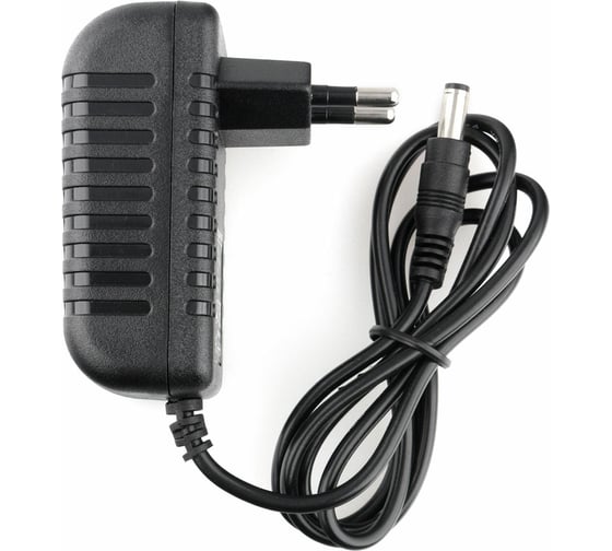 Изображение товара Адаптер питания Gembird 12В/1А, 1 штекер 5,5x2,5мм, NPA-AC7