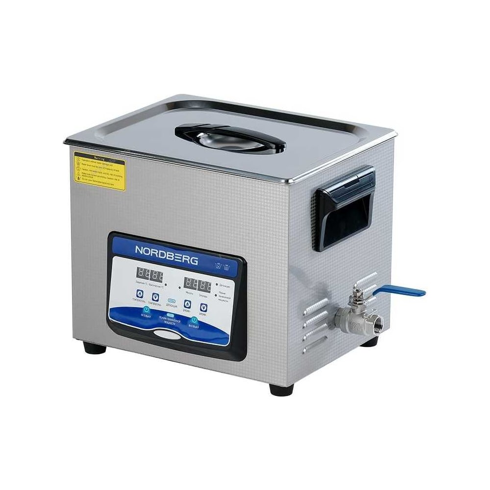 Изображение товара Ультразвуковая мойка с подогревом NORDBERG 10 л NU100D