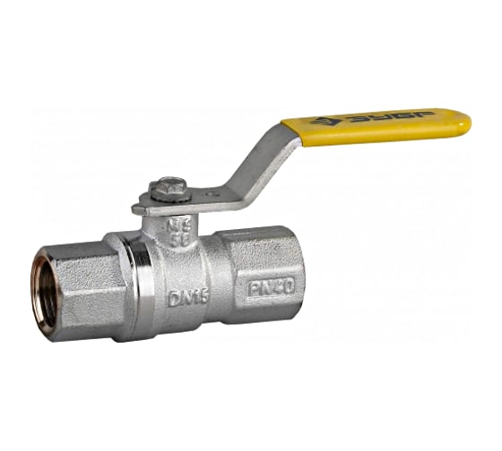 Изображение товара Газовый полнопроходной кран для трубопровода Зубр 1" 4-51720-C-1