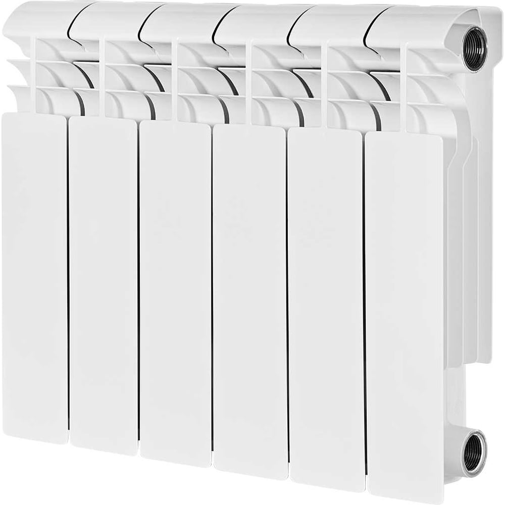 Изображение товара Радиатор биметаллический STOUT SRB-1310-035006 VEGA 350 6 секций боковое подключение РPEE9H47GA9LFF8