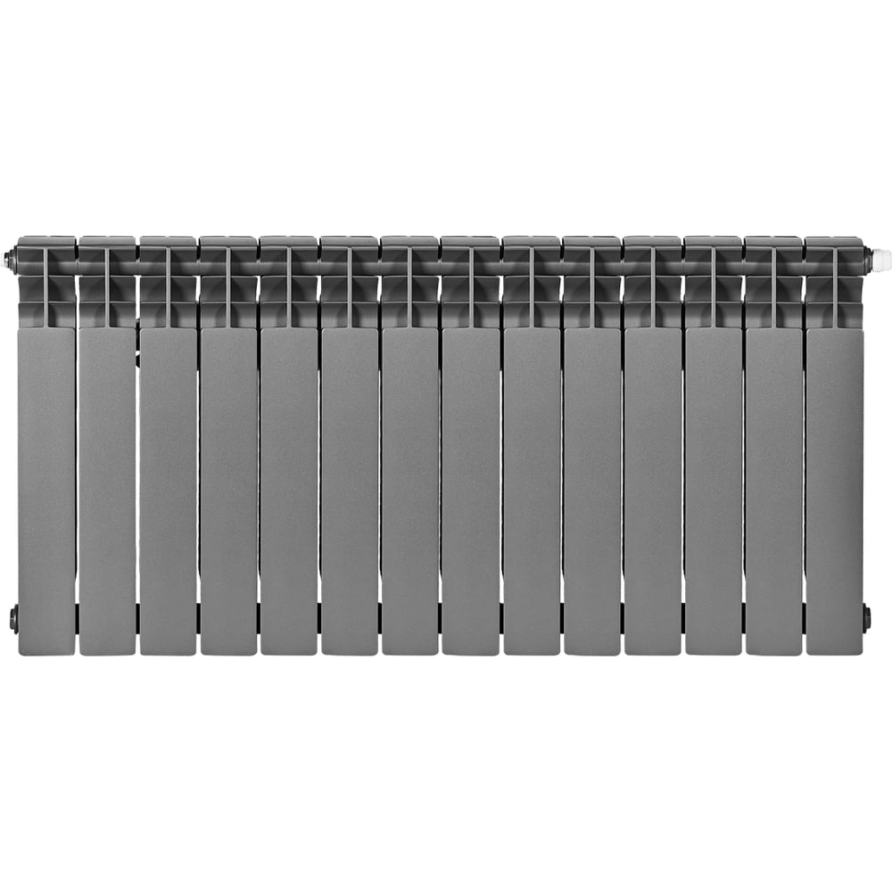 Изображение товара Биметаллический радиатор STOUT TITAN VENTIL 14 секций для эффективного отопления