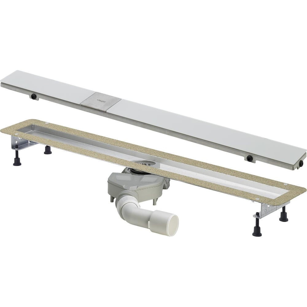 Изображение товара Трап для душа Viega Advantix Basic 67 регулируемый с стеклянной решеткой