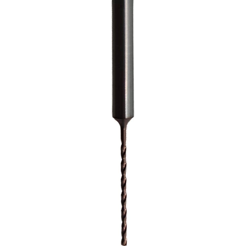 Изображение товара Сверло по металлу CNCTOOL VHM 1.1 мм Титановое покрытие