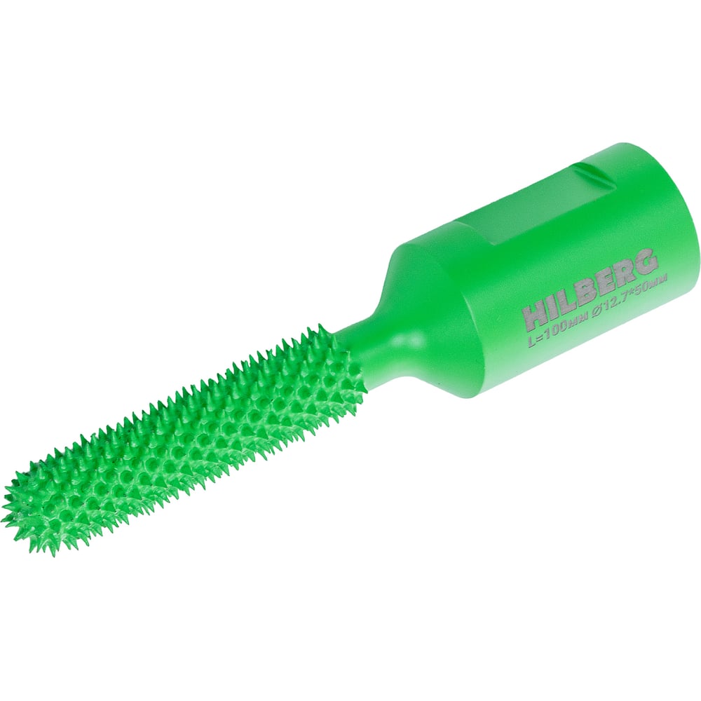 Изображение товара Борфреза игольчатая Hilberg хв-к M14, тип Закругленный цилиндр 12.7х50мм, L=100мм, BF14-BN201