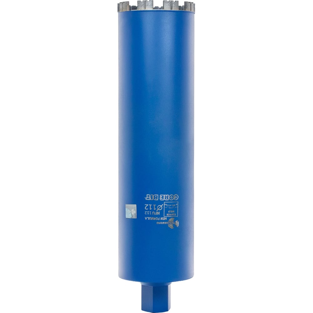 Коронка алмазная по бетону TRIO-DIAMOND 112х450 New Formula 1-1/4 UNC, NFU112