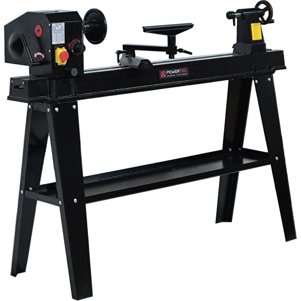 Изображение товара Станок токарный по дереву POWERTEC MC1443 750 Вт 1100 мм MC1444
