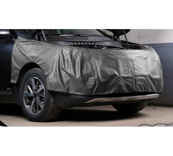 Изображение товара Защитная накидка NORDBERG Крыло-Бампер-Крыло джип, серая NN3-gray