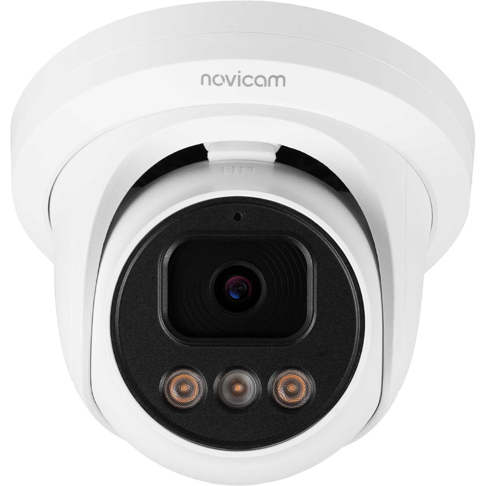 Изображение товара Камера видеонаблюдения IP купольная Novicam LUX 52MX 1/2.7 CMOS, 5 Мп 25 к/с, 2.8 мм, ИК 40 м, PoE уличная всепогодная v. 1045V