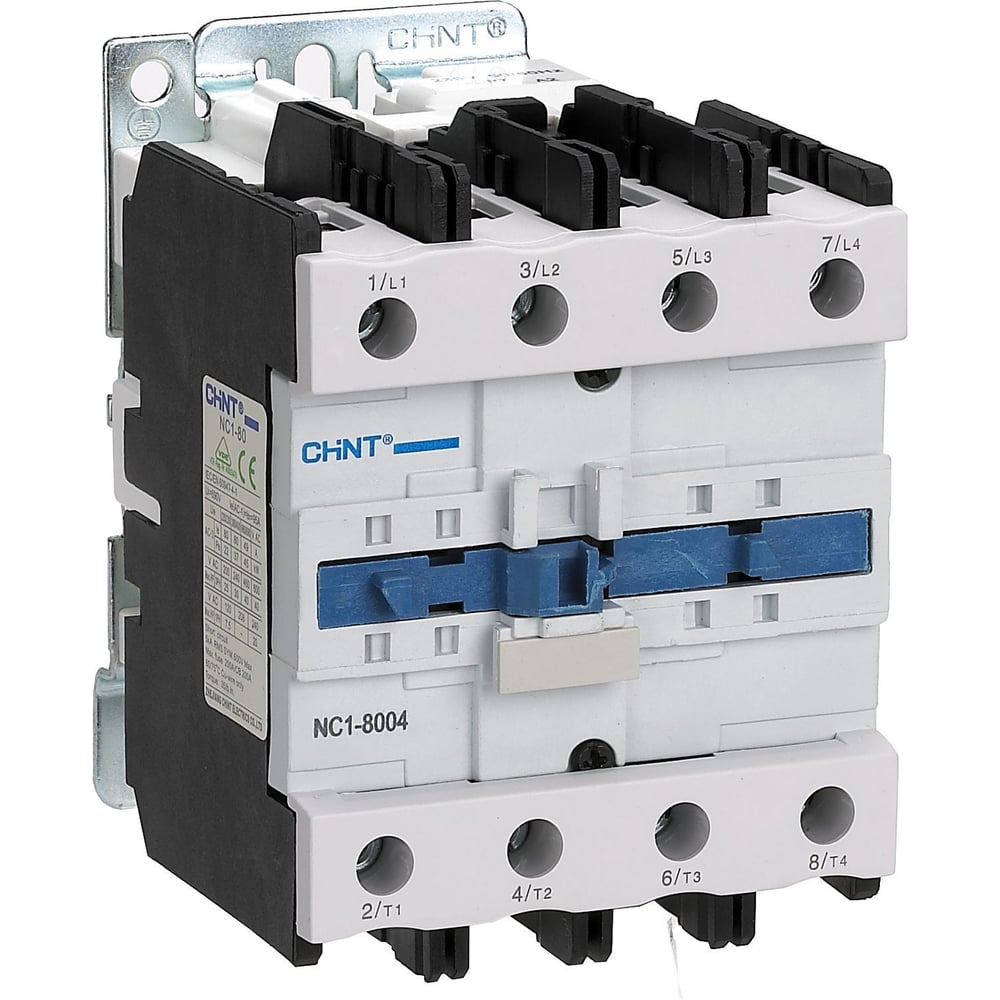 Изображение товара Контактор CHINT NC1-8004 80А 4P 230В 50Гц (R) 222806