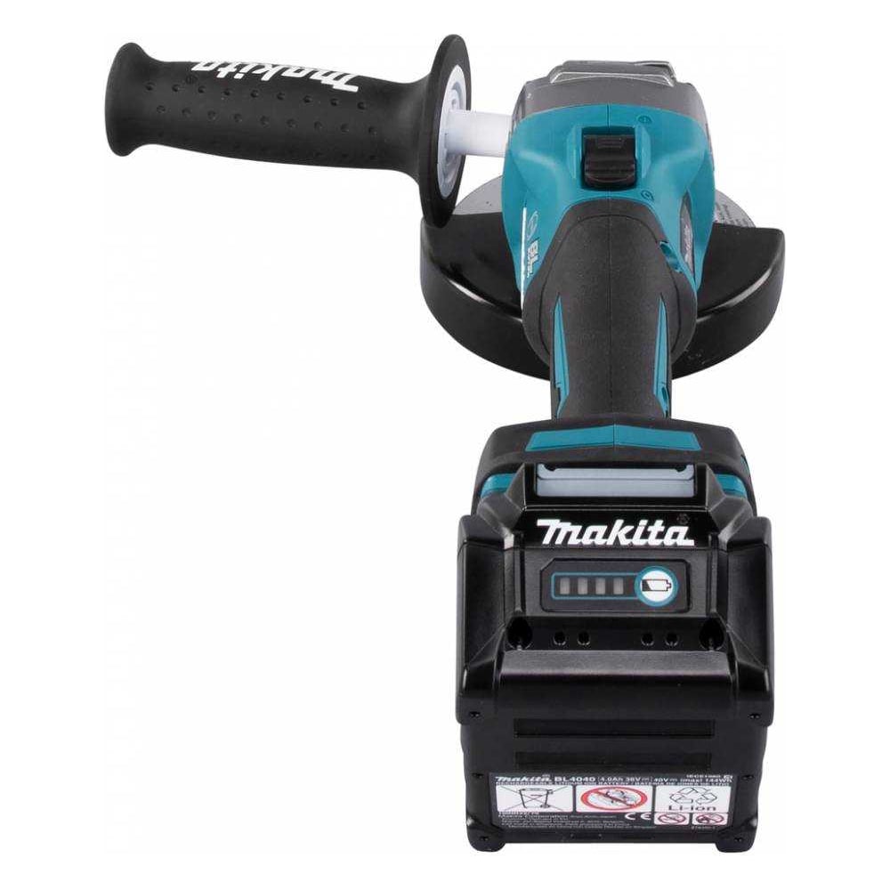 Изображение товара Угловая шлифмашина Makita XGT BL 40В с комплектом аккумуляторов 125 мм Изображение товара Угловая шлифмашина Makita XGT BL 40В с комплектом аккумуляторов 125 мм