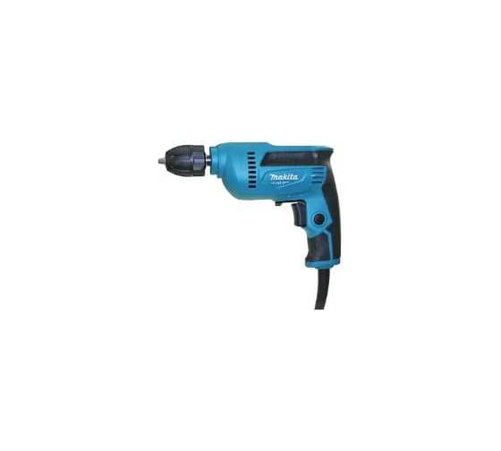 Изображение товара Дрель Makita 450Вт, БЗП-10мм, 0-3000об\м,1.3кг,кор M6002B