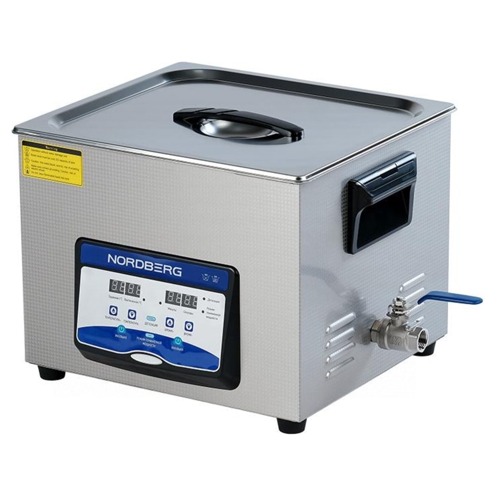 Изображение товара Ультразвуковая мойка NORDBERG 15 л NU150D с подогревом профессиональная