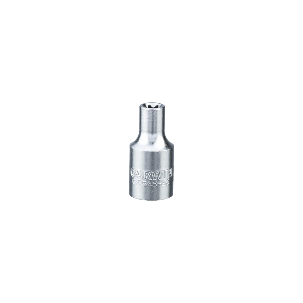 Изображение товара Головка GARWIN 1/4, E5, торцевая, E-профиль 610545-E5 Изображение товара Головка GARWIN 1/4, E5, торцевая, E-профиль 610545-E5