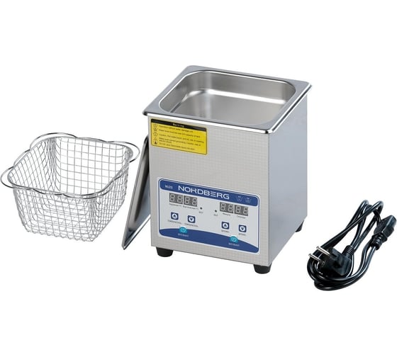 Изображение товара Ультразвуковая мойка NORDBERG с подогревом, 1,7 л NU20