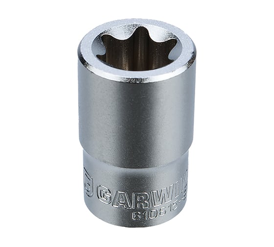 Изображение товара Головка GARWIN 3/8, E14, торцевая, E-профиль 610615-E14