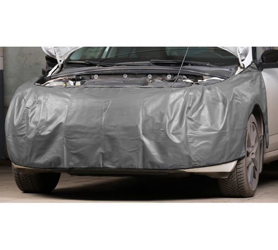 Изображение товара Защитная накидка NORDBERG Крыло-Бампер-Крыло легковая, серая NN2-gray