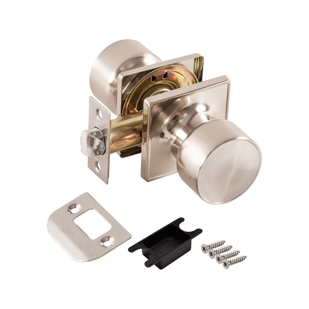 Ручка защелка Punto DK772/BL SN-PS (без фик.)никель 58409