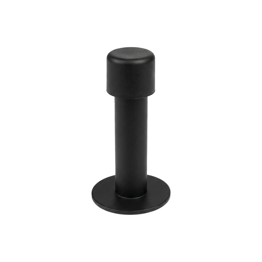 Изображение товара Упор дверной Punto INOX W85, настенный, черный, без магнитика