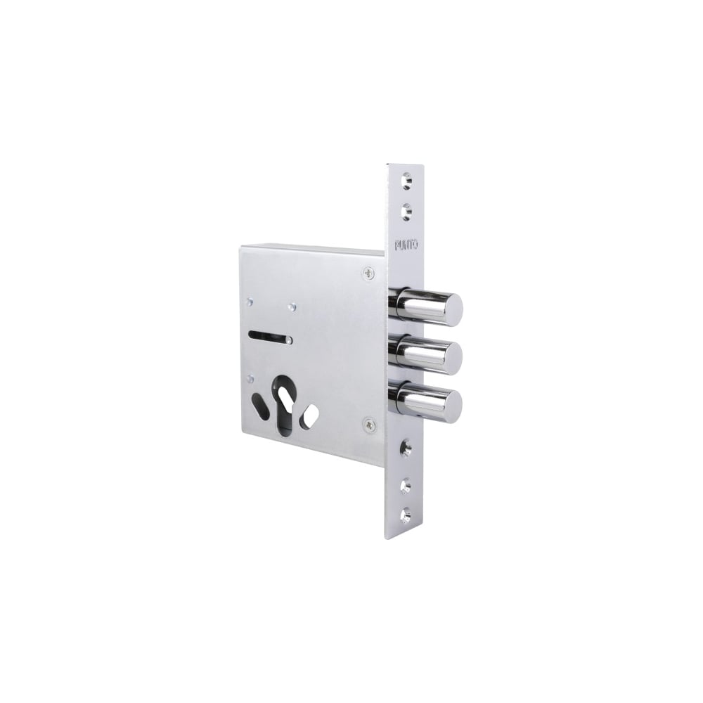 Изображение товара Цилиндровый врезной замок Punto MDV30/C-65.00 хром для деревянных дверей