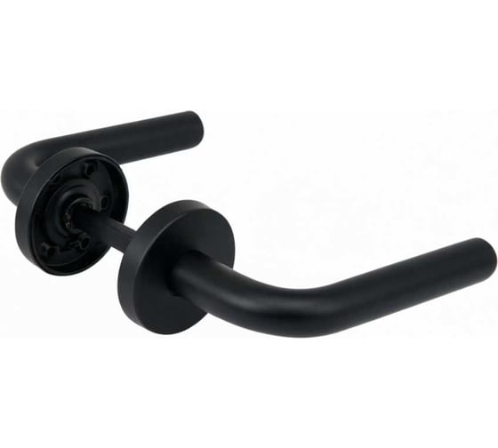 Изображение товара Ручка раздельная Fuaro R.DSS201-0201/19 (DSS-0201/19) INOX 201 BL-24 черный 64079