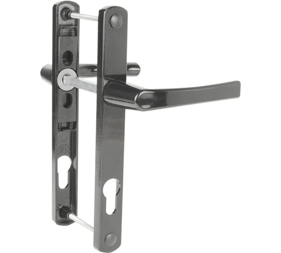 Изображение товара Ручка на планке Punto HANDLE.85.25.67-75 RAL 7016 антрацит 60793