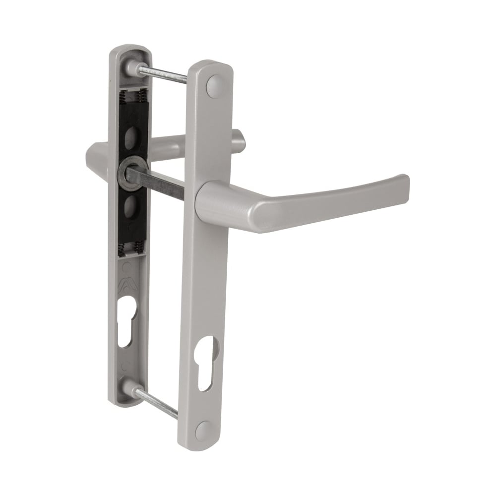 Ручка на планке Punto HANDLE.85.25.67-75 RAL 9006 серый 60801