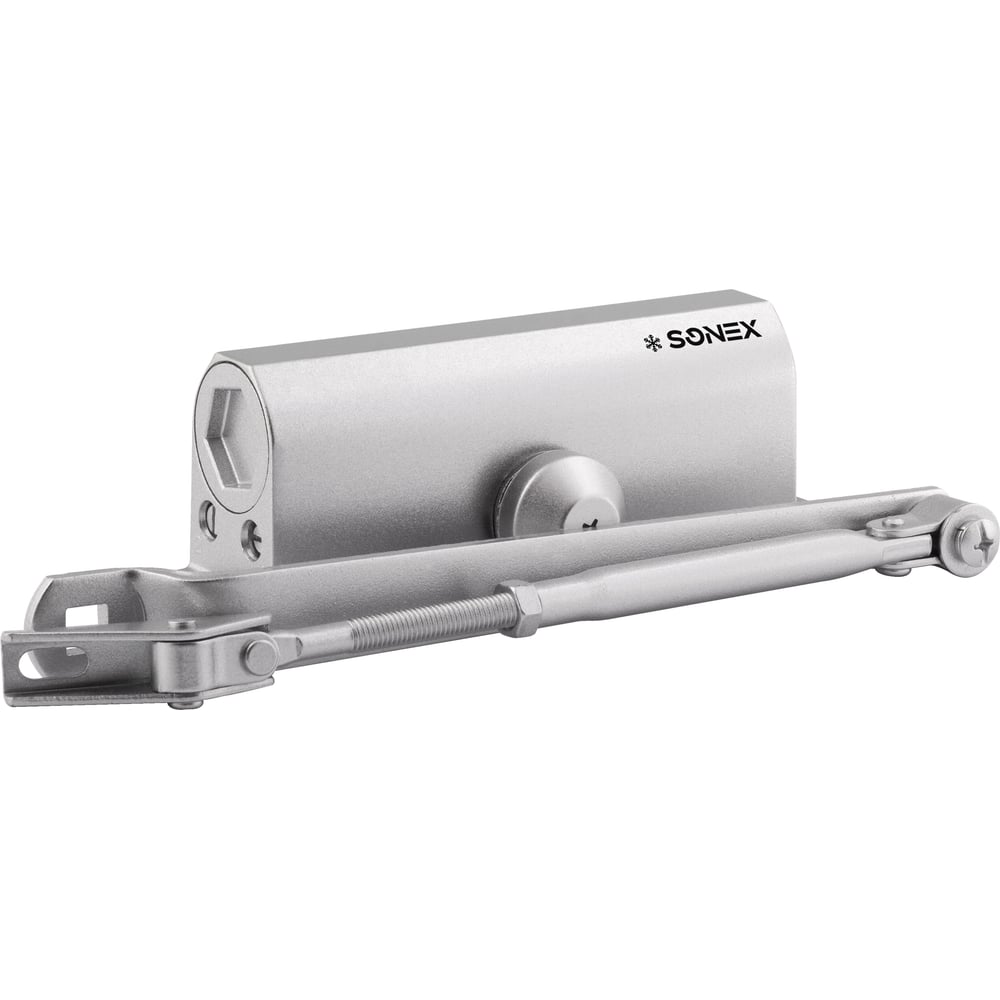 Изображение товара Доводчик SNX SONEX DS-140 (от 80 до 140 кг) морозостойкий серебро 20352