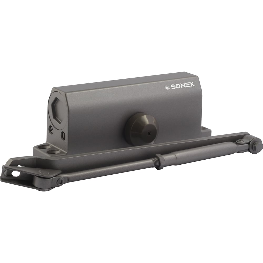 Изображение товара Доводчик SNX SONEX DS-170 (от 120 до 170 кг) морозостойкий графит 20356 Изображение товара Доводчик SNX SONEX DS-170 (от 120 до 170 кг) морозостойкий графит 20356