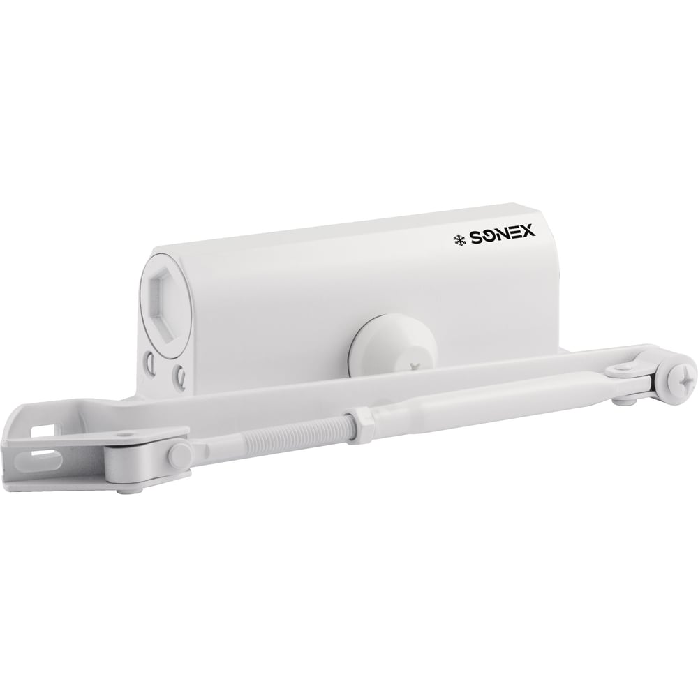 Изображение товара Доводчик SNX SONEX DS-140 (от 80 до 140 кг) морозостойкий белый 20349 Изображение товара Доводчик SNX SONEX DS-140 (от 80 до 140 кг) морозостойкий белый 20349