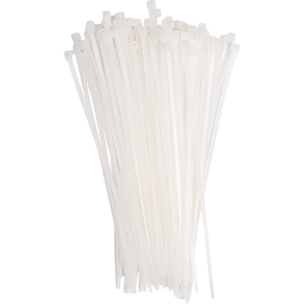 Изображение товара Кабельная стяжка Jazzway PCT 2,5x150-100WH PA6.6 2000 шт 5053588