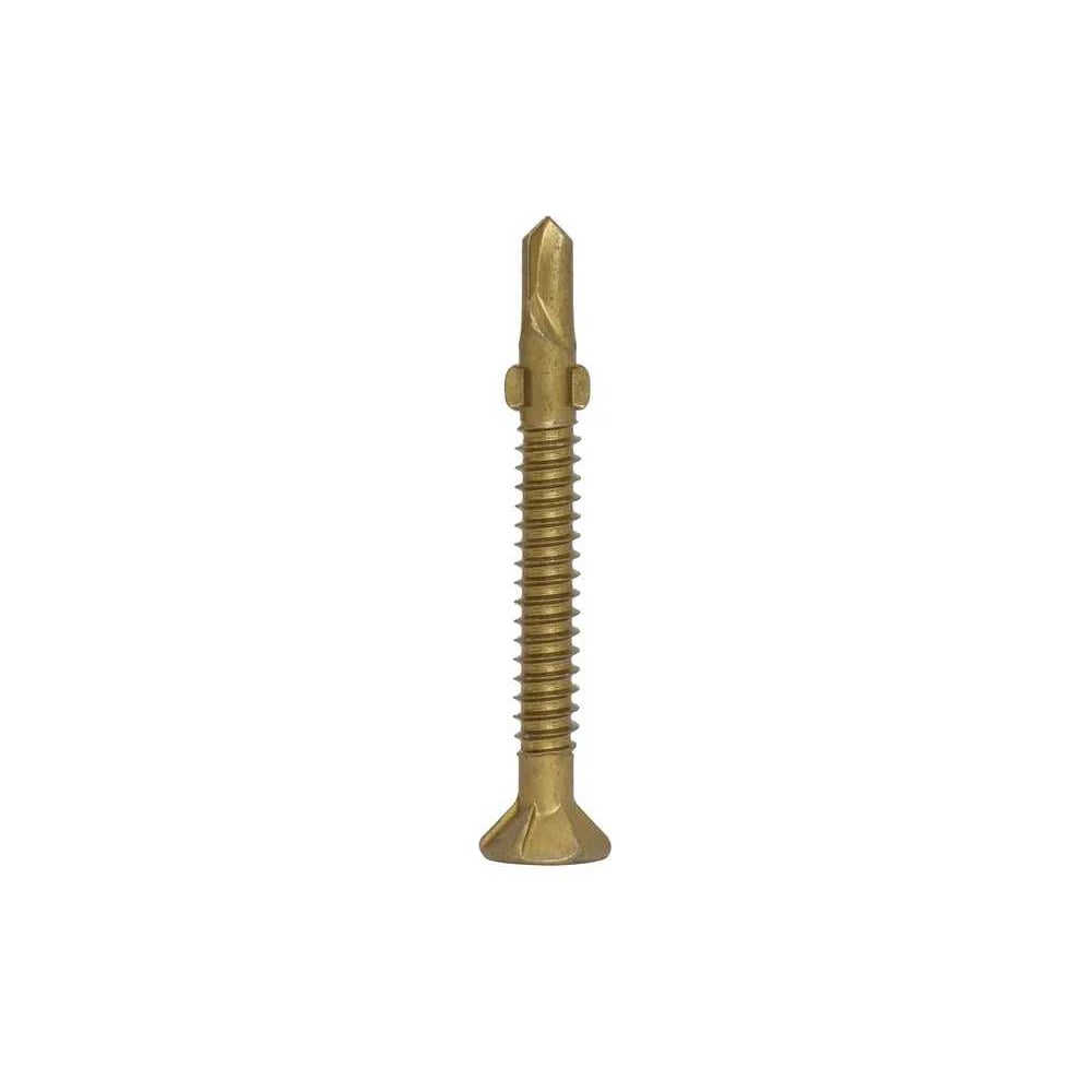 Изображение товара Саморез Eurotec Wing Screw 5.5x50мм с потайной головкой и цинковым покрытием