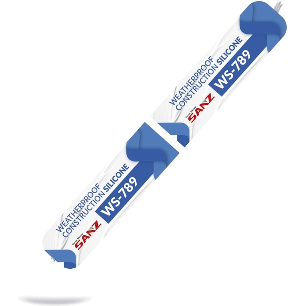 Изображение товара Атмосферостойкий силиконовый герметик для герметизации строительных швов SANZ WS-789 Антрацит RAL 7016,  590 мл. SANZ WS-789 антрацит