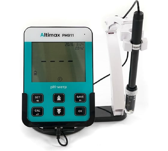 Изображение товара pH-метр Altimax PH911 настольный планшетного типа с поверкой PH119011-СП