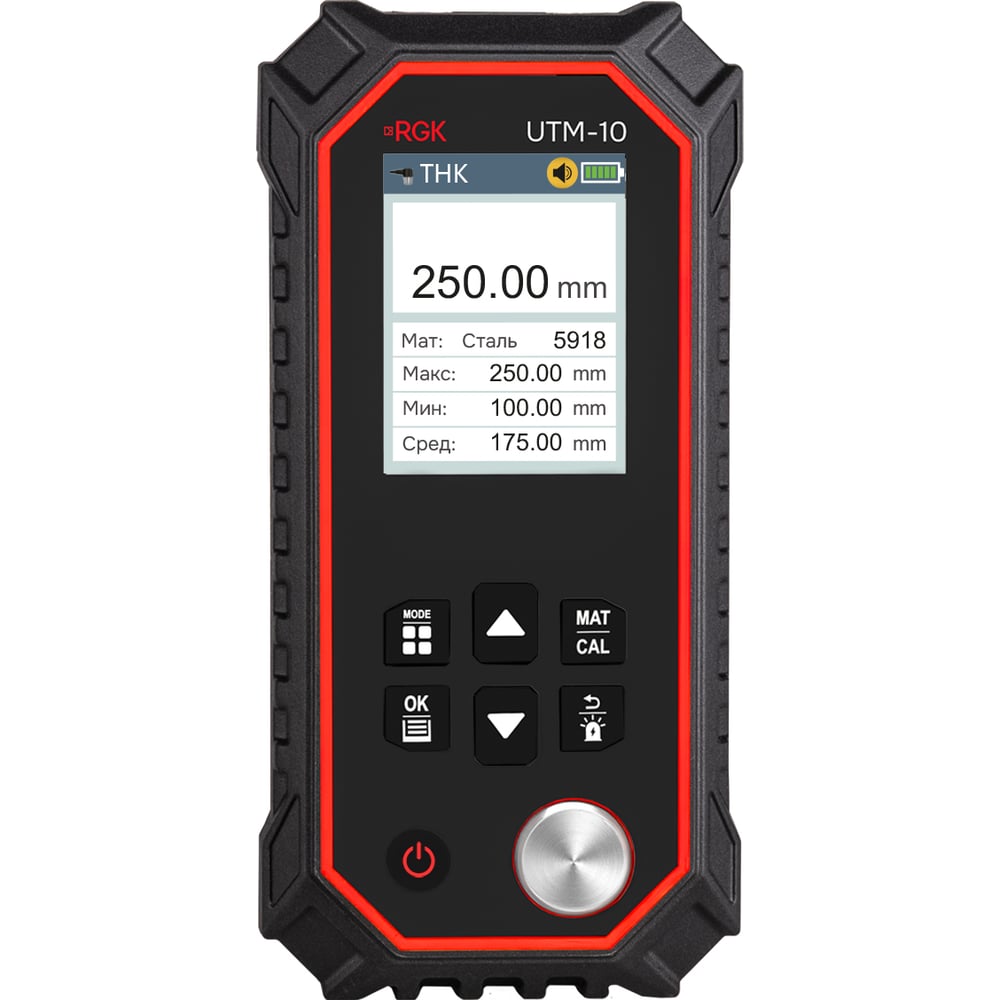 Изображение товара Толщиномер ультразвуковой RGK UTM-10 726802