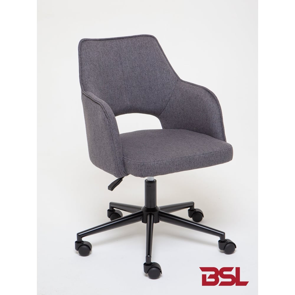 Кресло BSL-104 TBB, цвет серый DAVIS NEVE 97, BSL-office арт. 10000150