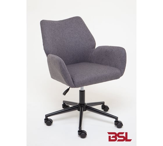 Изображение товара Кресло BSL-101 TBB, цвет серый DAVIS NEVE 97, BSL-office арт. 10000144