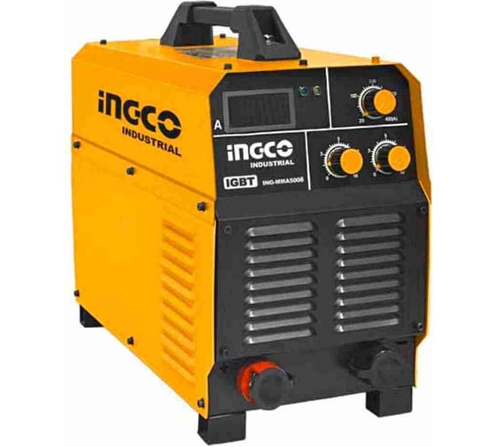 Изображение товара Инверторный сварочный аппарат INGCO 500 А INDUSTRIAL ING-MMA5008