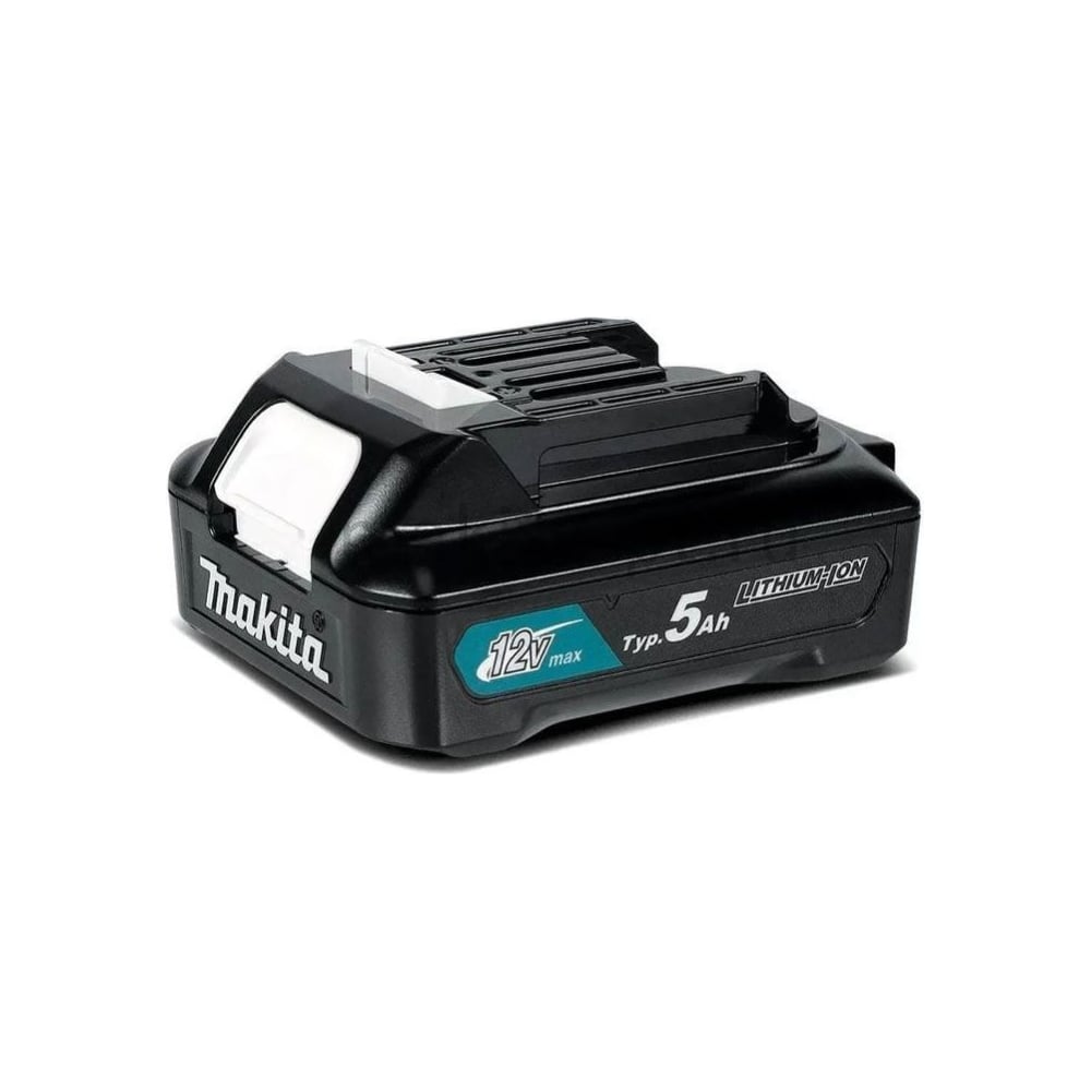 Изображение товара Аккумулятор Makita BL1050B (CXT 12В, 5Ач, индикатор заряда), полиэт.пакет, 1 шт. 632U95-7
