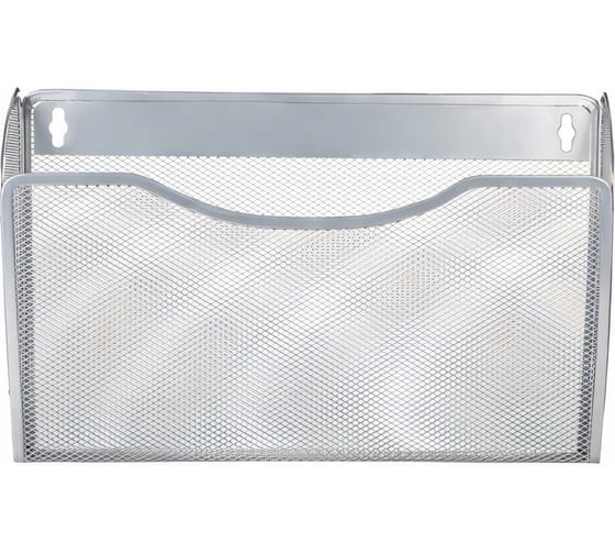 Изображение товара Настенный набор BRAUBERG Germanium из 3 металлических лотков формата А4, серебристый 231975