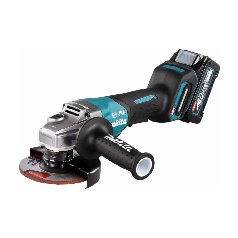 Изображение товара Угловая шлифовальная машина Makita XGT BL 40В 125 мм с 2 акк. 4Ач Изображение товара Угловая шлифовальная машина Makita XGT BL 40В 125 мм с 2 акк. 4Ач