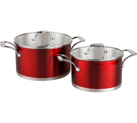 Изображение товара Набор кастрюль Pomi d'Oro 20 см и 24 см с крышками PSS-640026 Prezioso