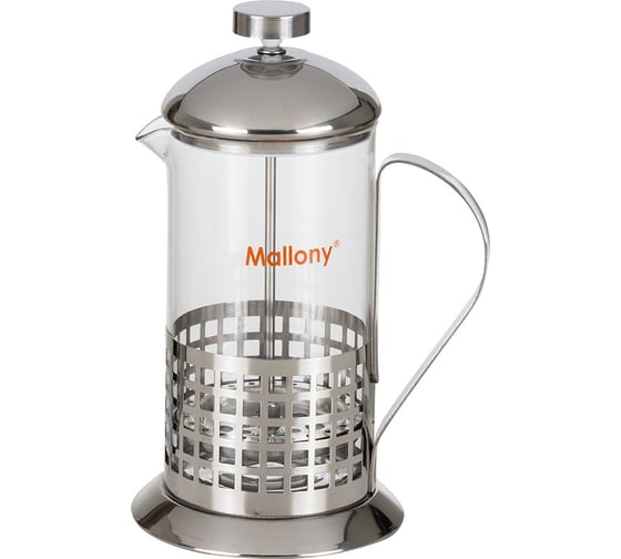 Изображение товара Чайник/кофейник Mallony кофе-пресс Cellula B511-600ML сталь аналог 950004 12 шт тр 950138