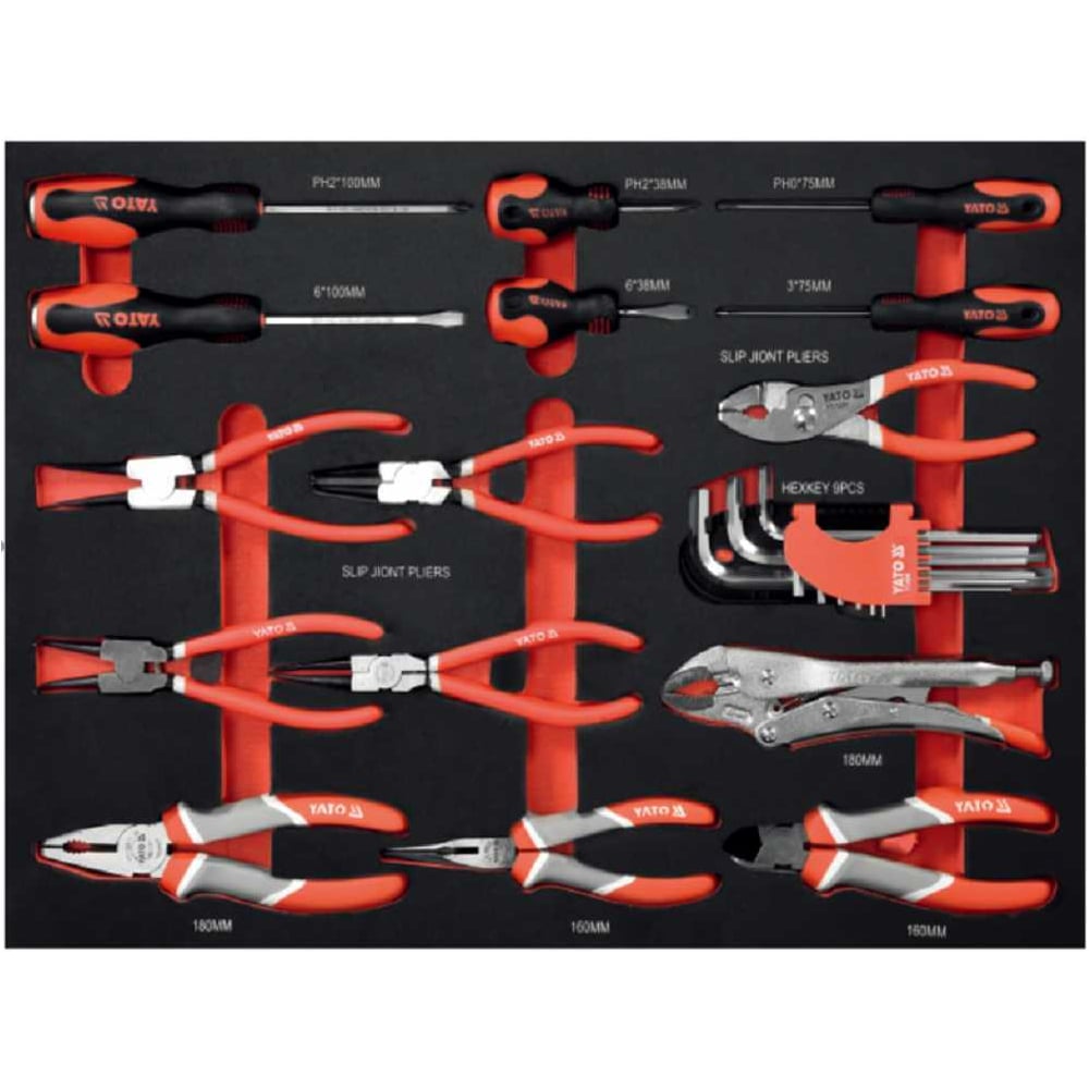 Изображение товара Набор ключей в ложементе YATO 24 предмета YT-55280T3