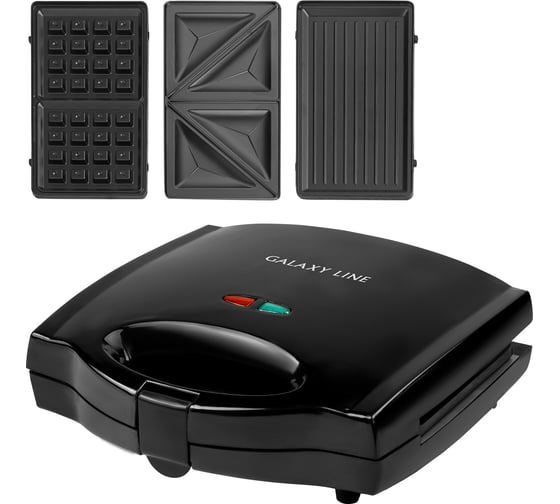 Изображение товара Сэндвич-тостер Galaxy GL 2959 800 Вт 7021429590
