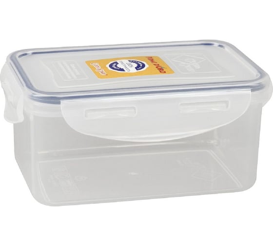 Изображение товара Прямоугольный пластиковый контейнер Pomi d'Oro 0,33 л RUS-575006