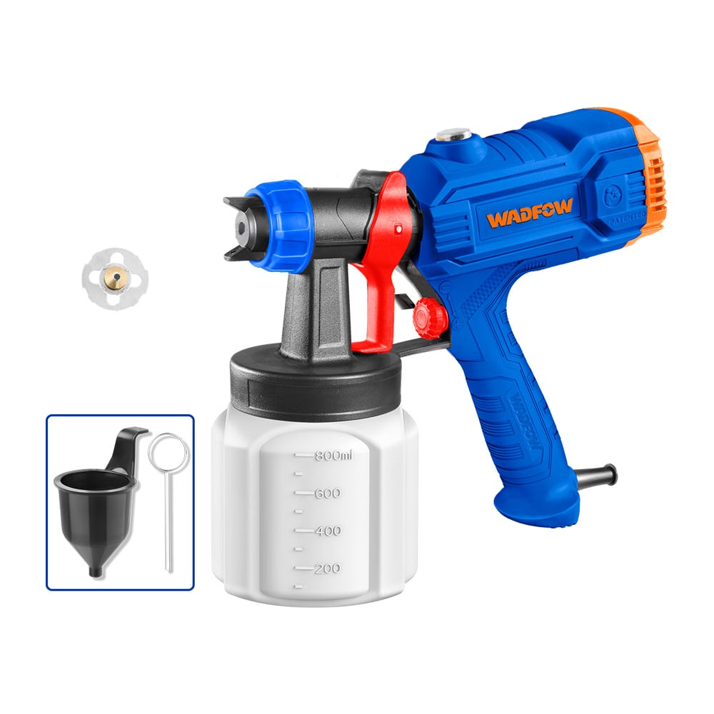 Изображение товара Краскораспылитель WADFOW 500 Вт, 800 мл 8 WEG1A18