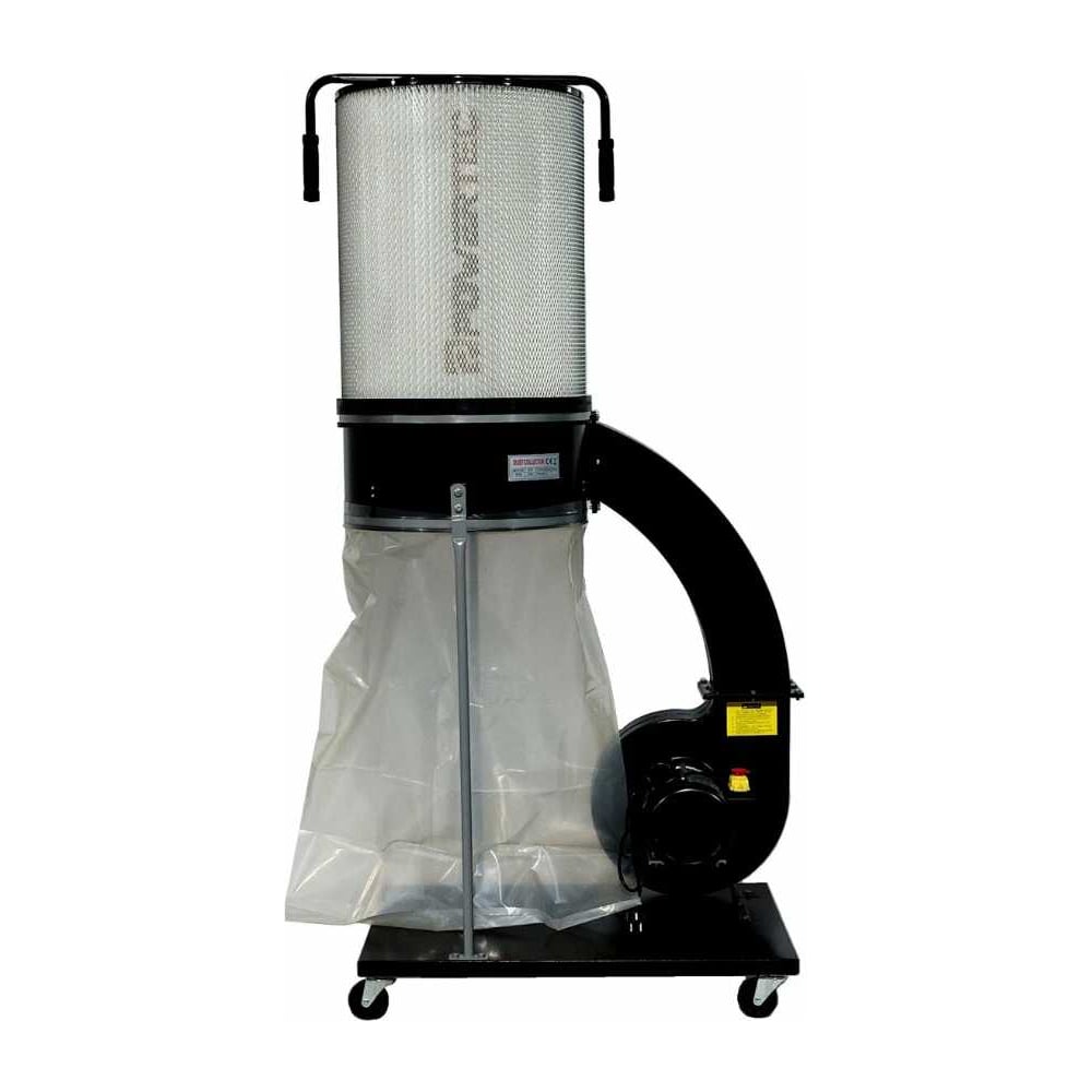 Изображение товара Пылесос POWERTEC FM300B для стружки 1500 Вт, высокая мощность