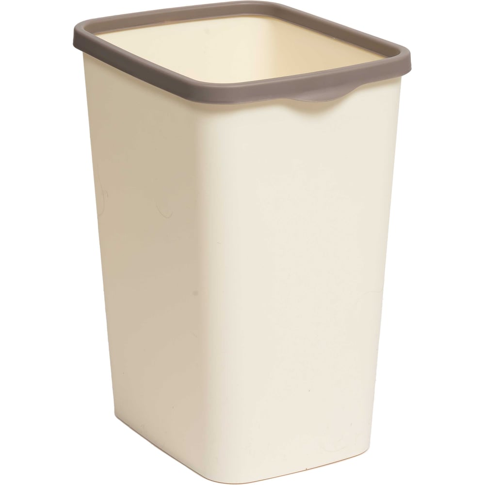 Изображение товара Ведро для мусора Violet Тандем 33л без крышки и ручки, прямоугольное